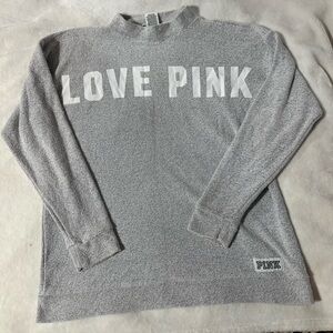 ✨Victoria’s Secret PINK Thermal Oversized Long-Sleeve✨